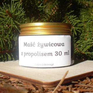 Maść żywicowa z propolisem (30ml) | GOJENIE RAN I OCZYSZCZANIE ZATOK