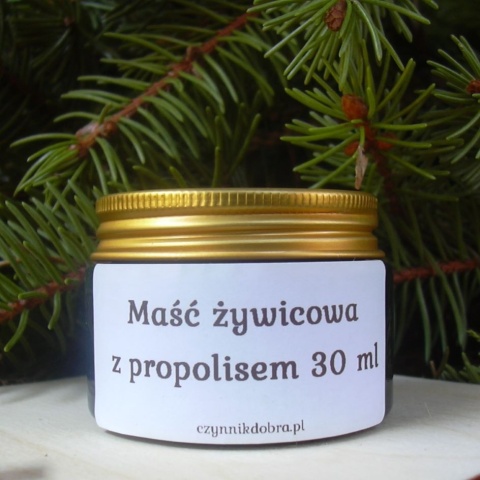 Maść żywicowa z propolisem (30ml) | GOJENIE RAN I OCZYSZCZANIE ZATOK_1